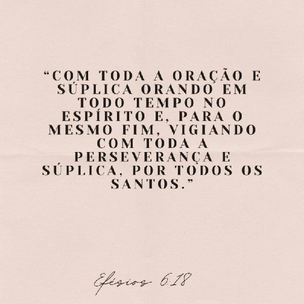 Efesios 6:18