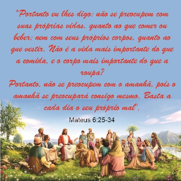 Mateus 6:25-34