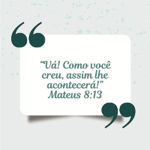 Mateus 8:13