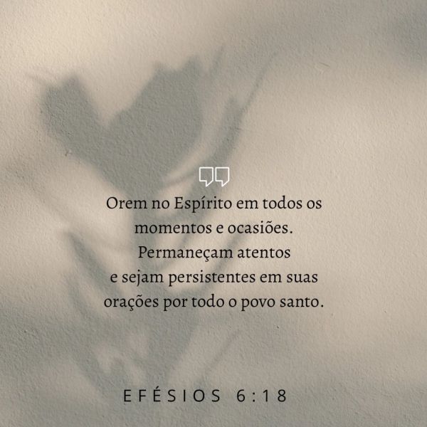 Efésios 6:18